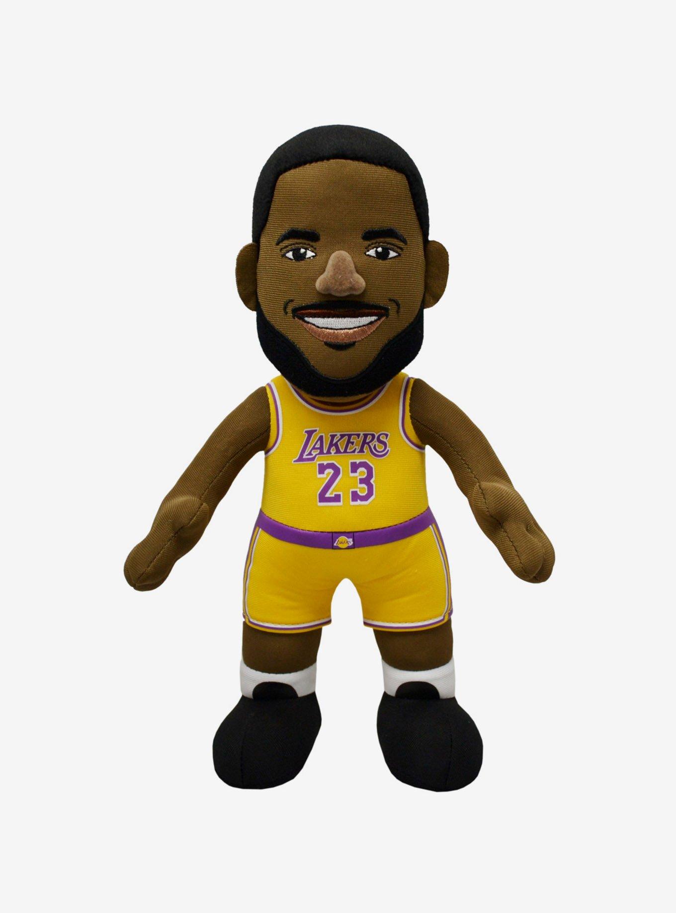 NBA LeBron James Bleacher Creatures 10 Plush Gold