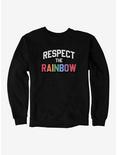 Respect The Rainbow Sweatshirt, , hi-res