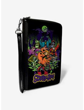 Scooby-Doo Monsters And Logo Zip Around Wallet, , hi-res