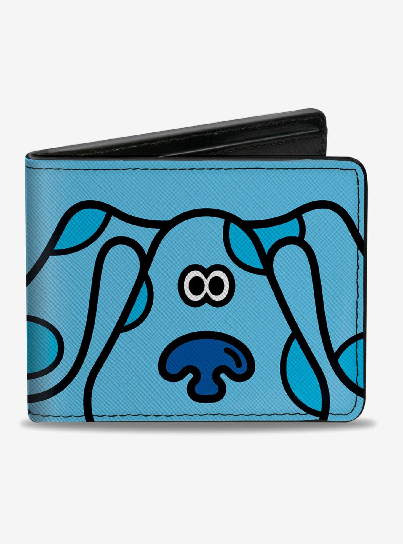Blues Clues Face And Paw Print Bifold Wallet, , hi-res