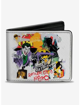 DC Comics Batman Vs Joker Graffiti Bifold Wallet, , hi-res