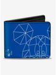 Disney Mickey Mouse Kaleidoscope Blueprint Bifold Wallet, , hi-res