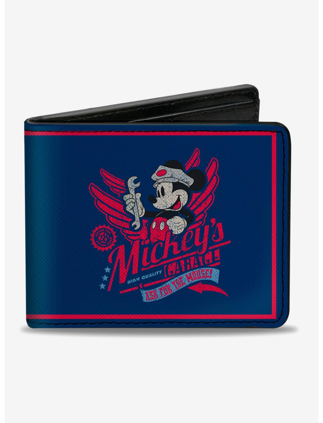 Disney Mickey Mouse Mickeys Garage Original Bifold Wallet, , hi-res