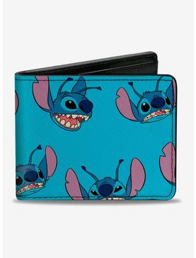 Plus Size Disney Lilo & Stitch Stitch Scattered Bifold Wallet, , hi-res