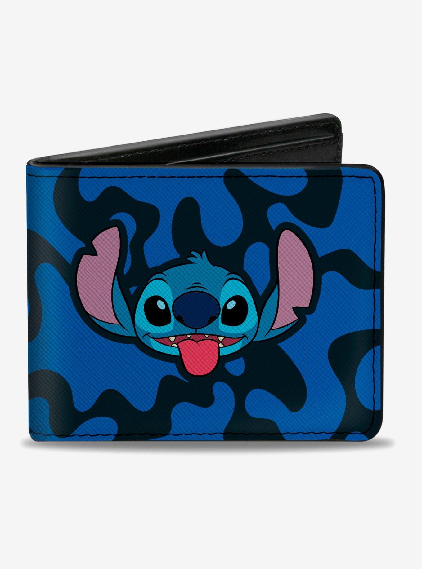 Disney Lilo & Stitch Stitch Tongue Out Bifold Wallet