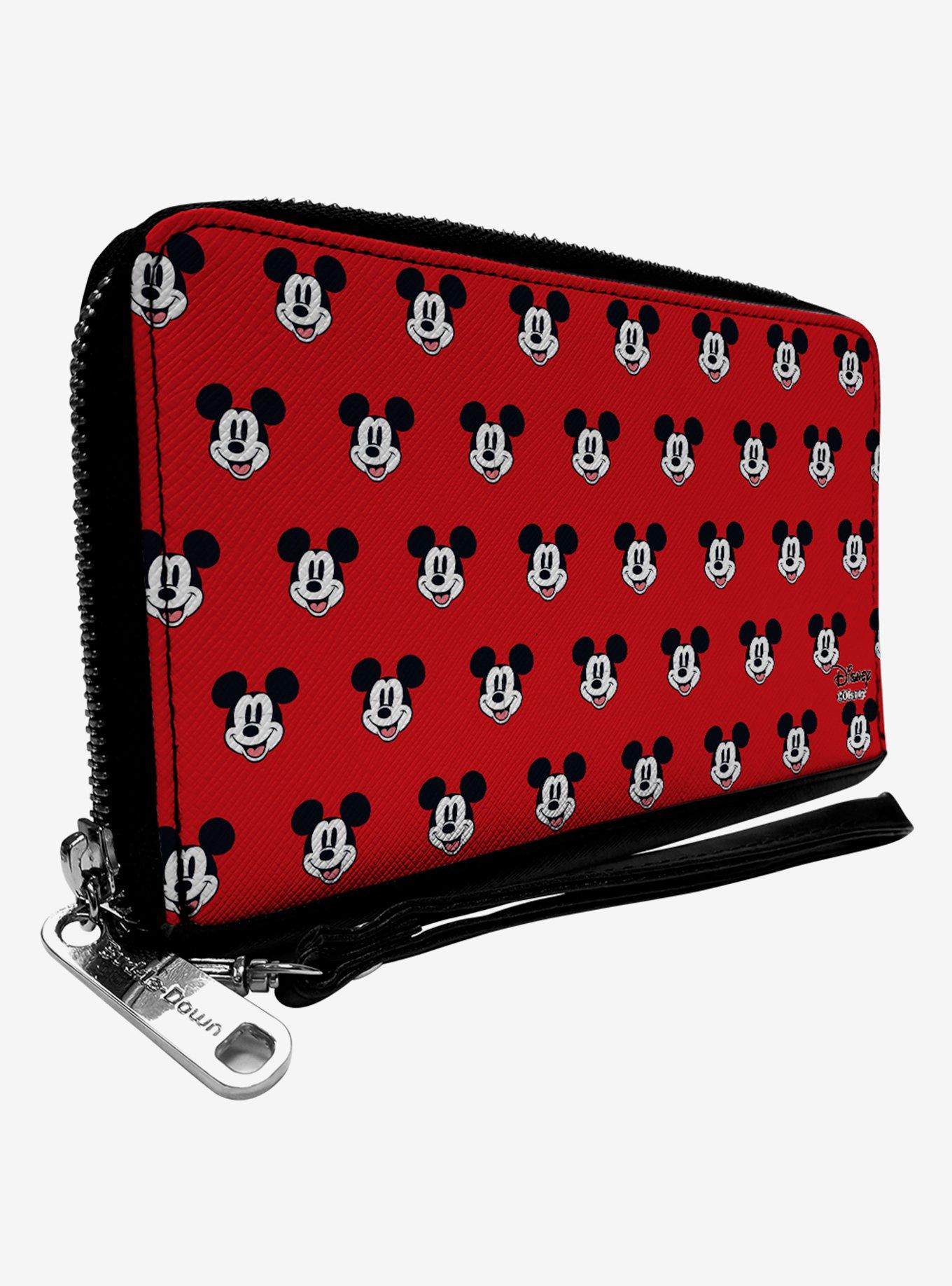 Disney Mickey Mouse Monogram Zip Around Wallet, , hi-res