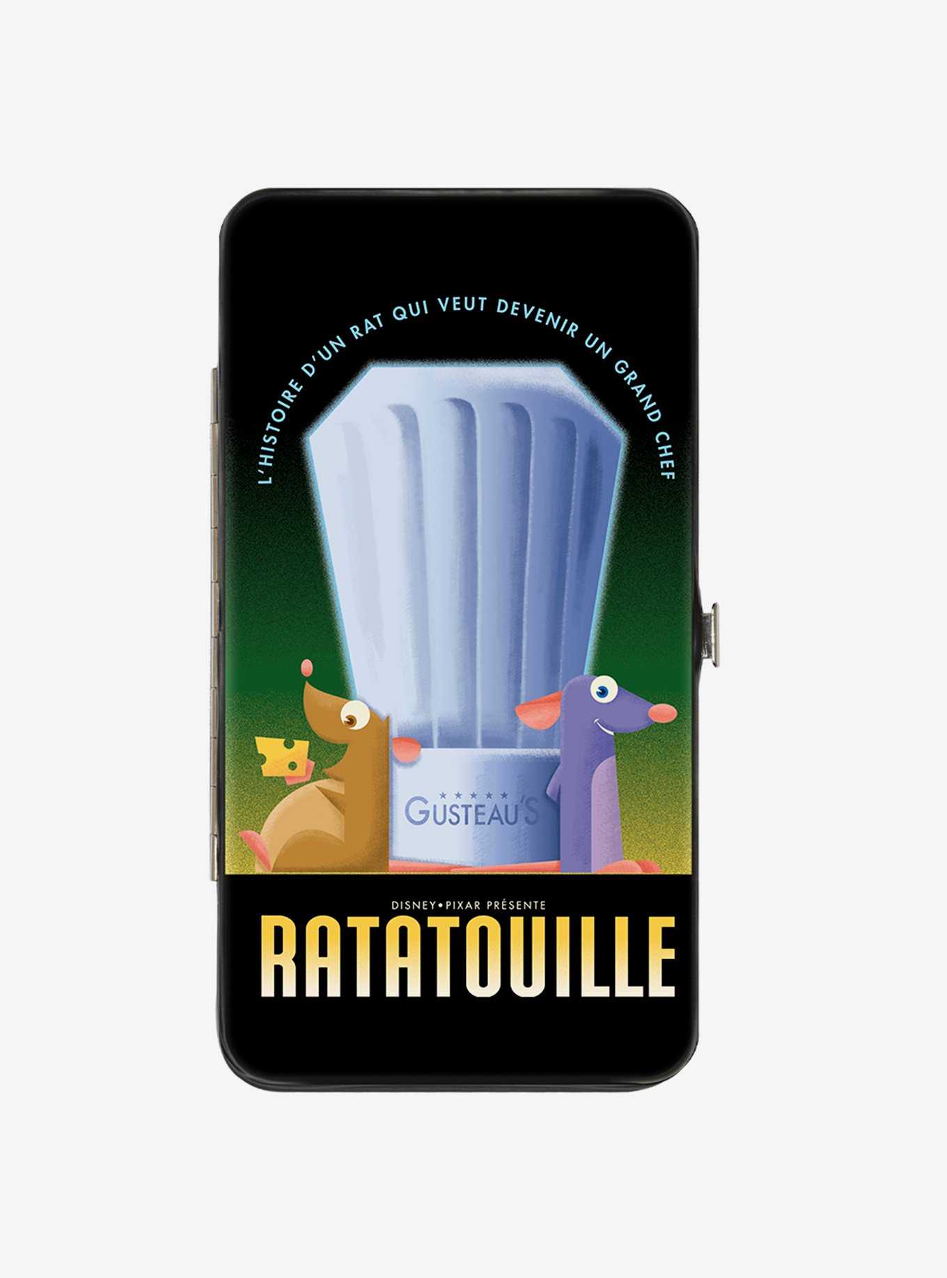 Disney Pixar Ratatouille Emile And Remy Chef Hat Hinge Wallet, , hi-res