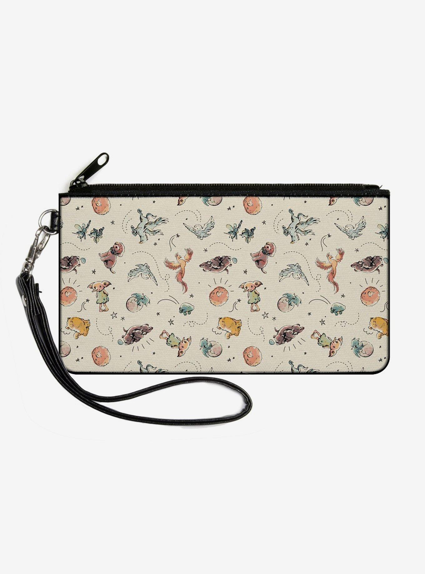 Harry Potter Charming Friends Canvas Clutch Wallet, , hi-res