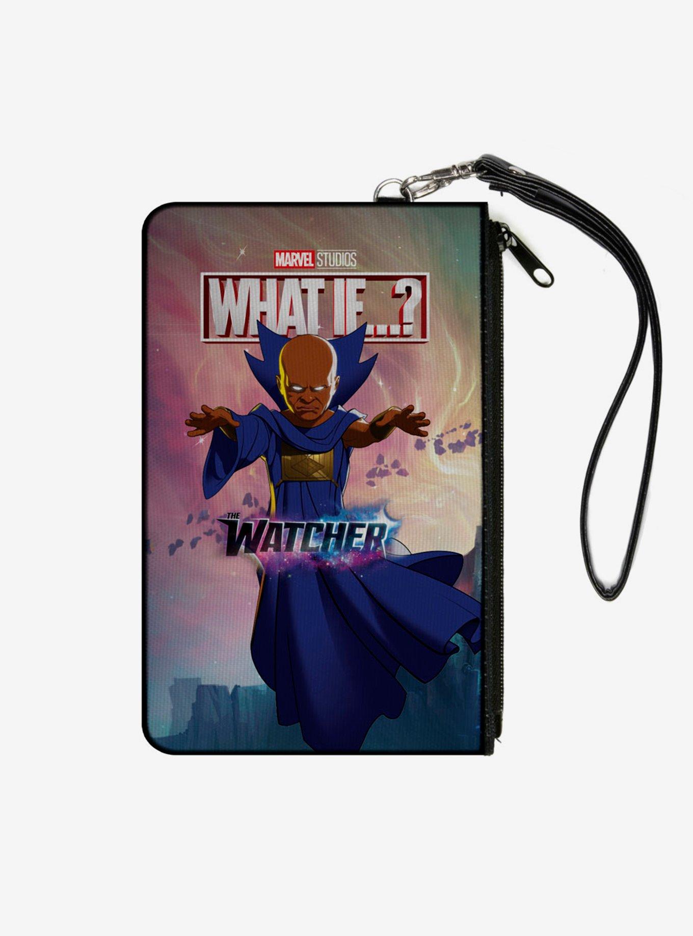 Marvel What If...? The Watcher Floating Canvas Clutch Wallet