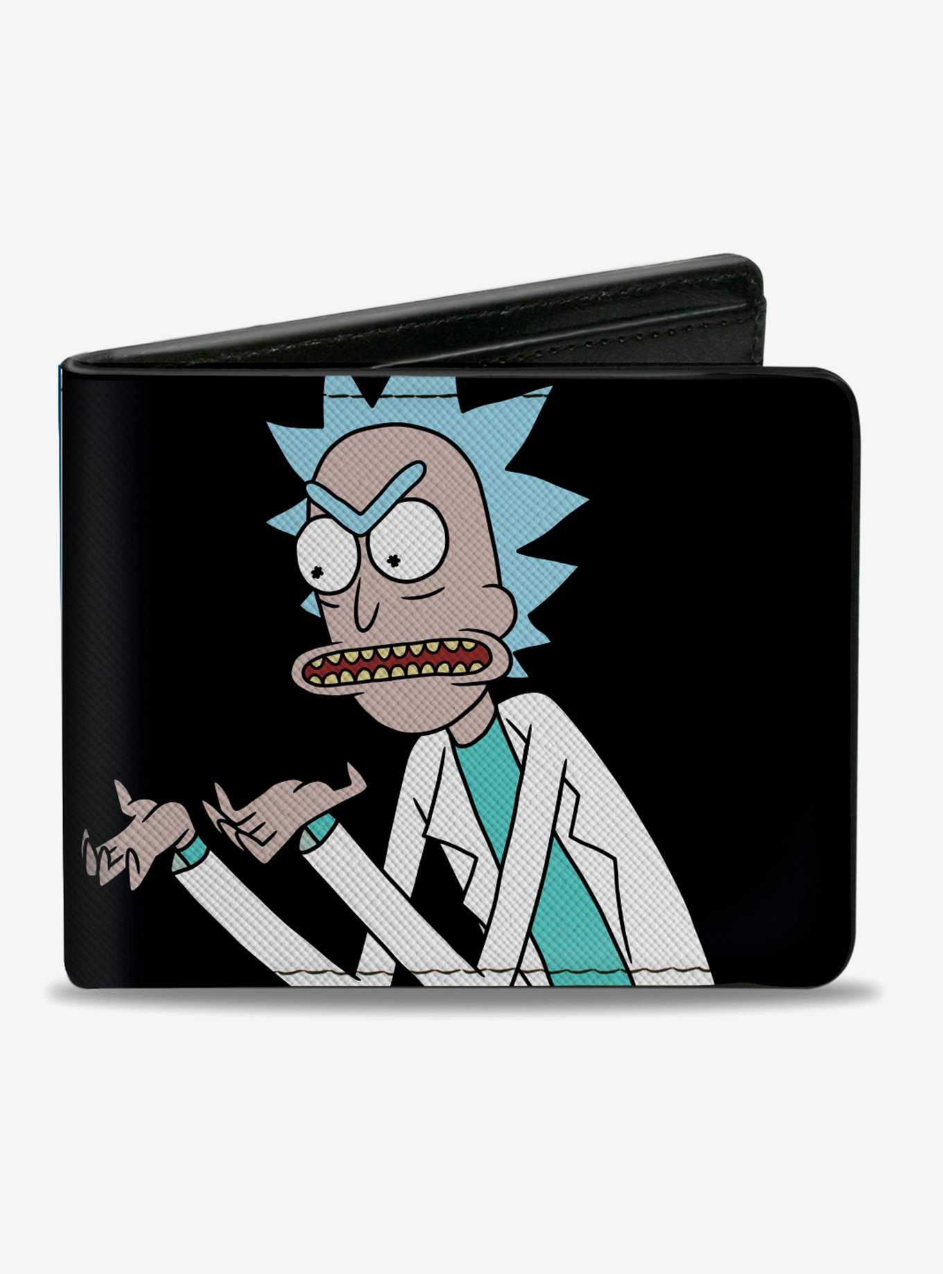 Rick And Morty Blocks Bifold Wallet, , hi-res