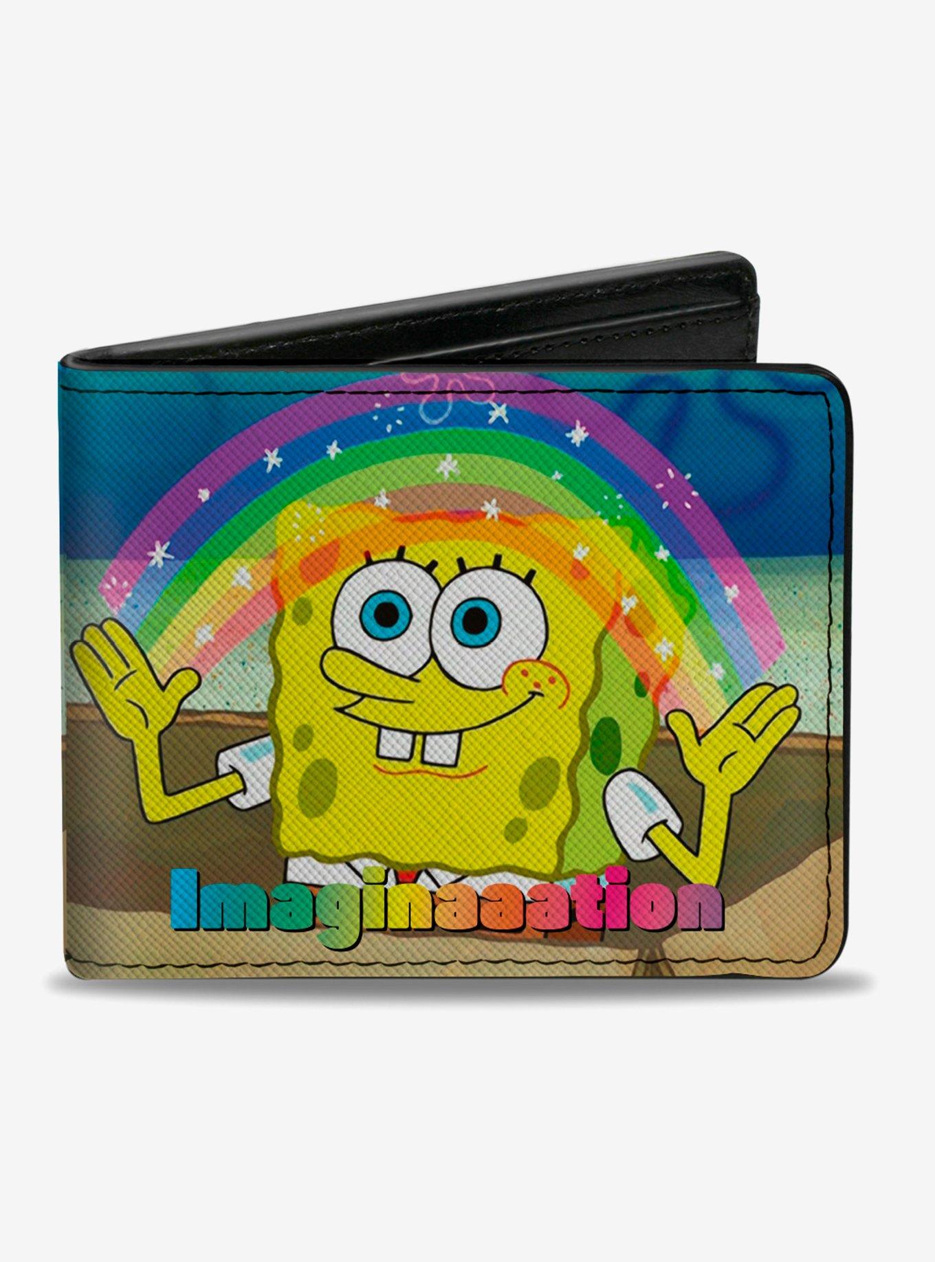 Spongebob Squarepants Ight Imma Head Out Bifold Wallet, , hi-res