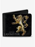 Game Of Thrones House Lannister Rampant Sigil Bifold Wallet, , hi-res