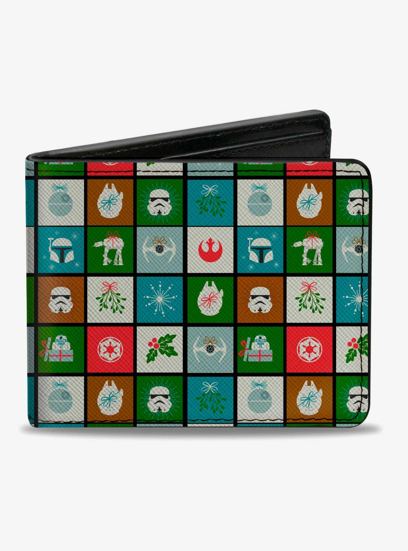 Star Wars Holiday Season Icons Bifold Wallet, , hi-res