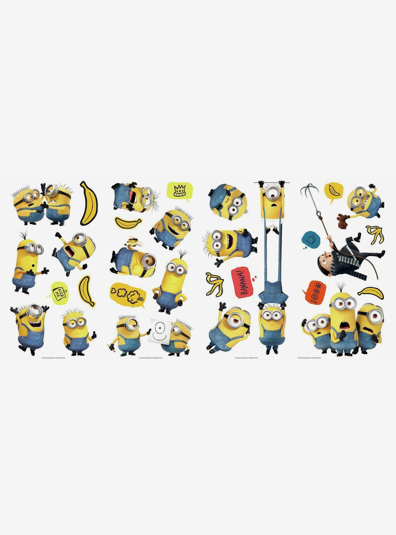 Minions: The Rise of Gru Peel and Stick Wall Decals