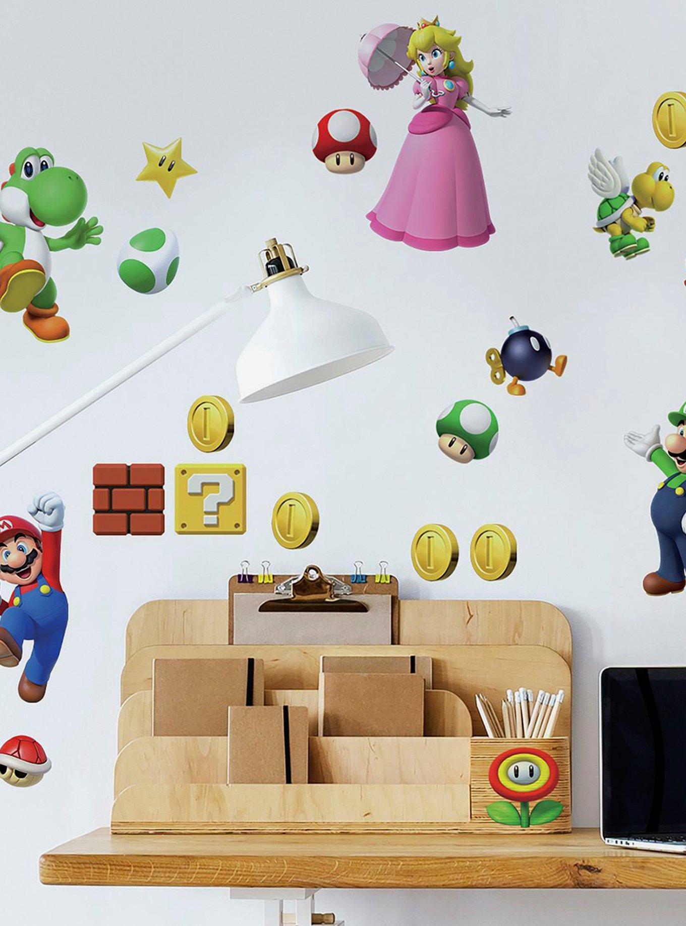 Mario wall clearance stickers