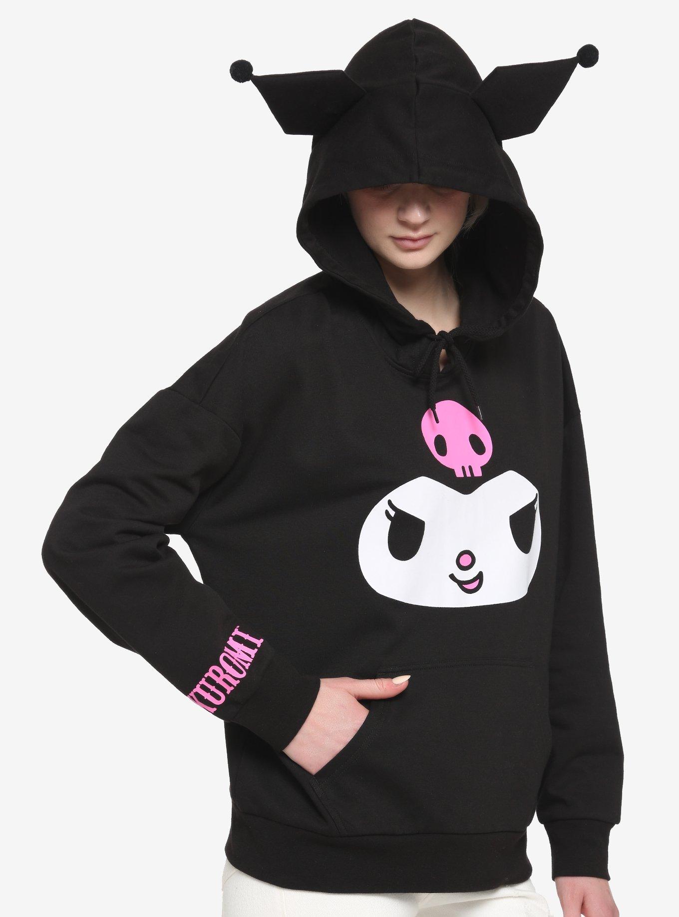 Buy Kuromi Hoodie and Sweatpants Set Pullover Cute Cartoon Kuromi