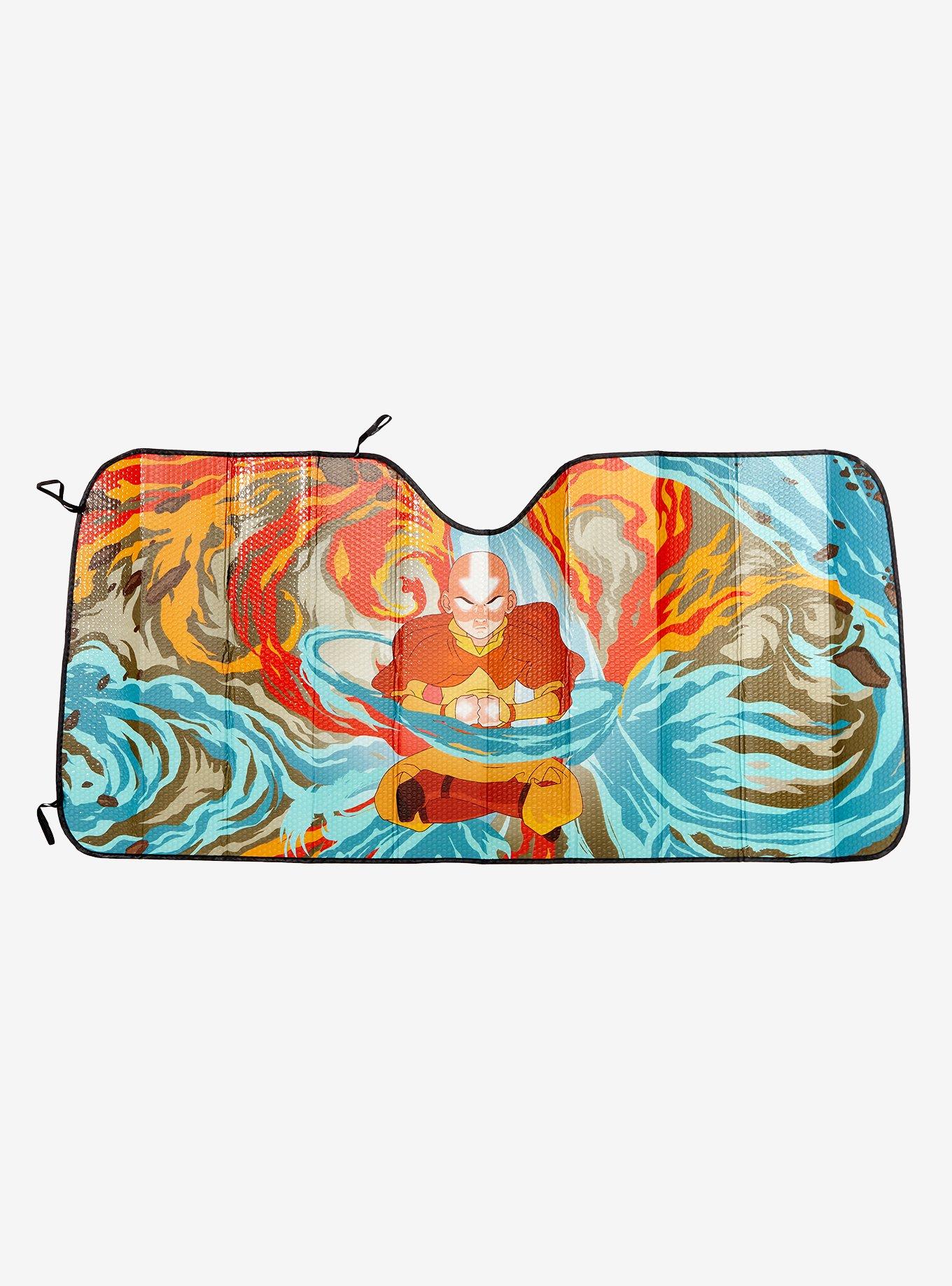 Avatar: The Last Airbender Aang Bending Arts Sunshade - BoxLunch Exclusive, , hi-res