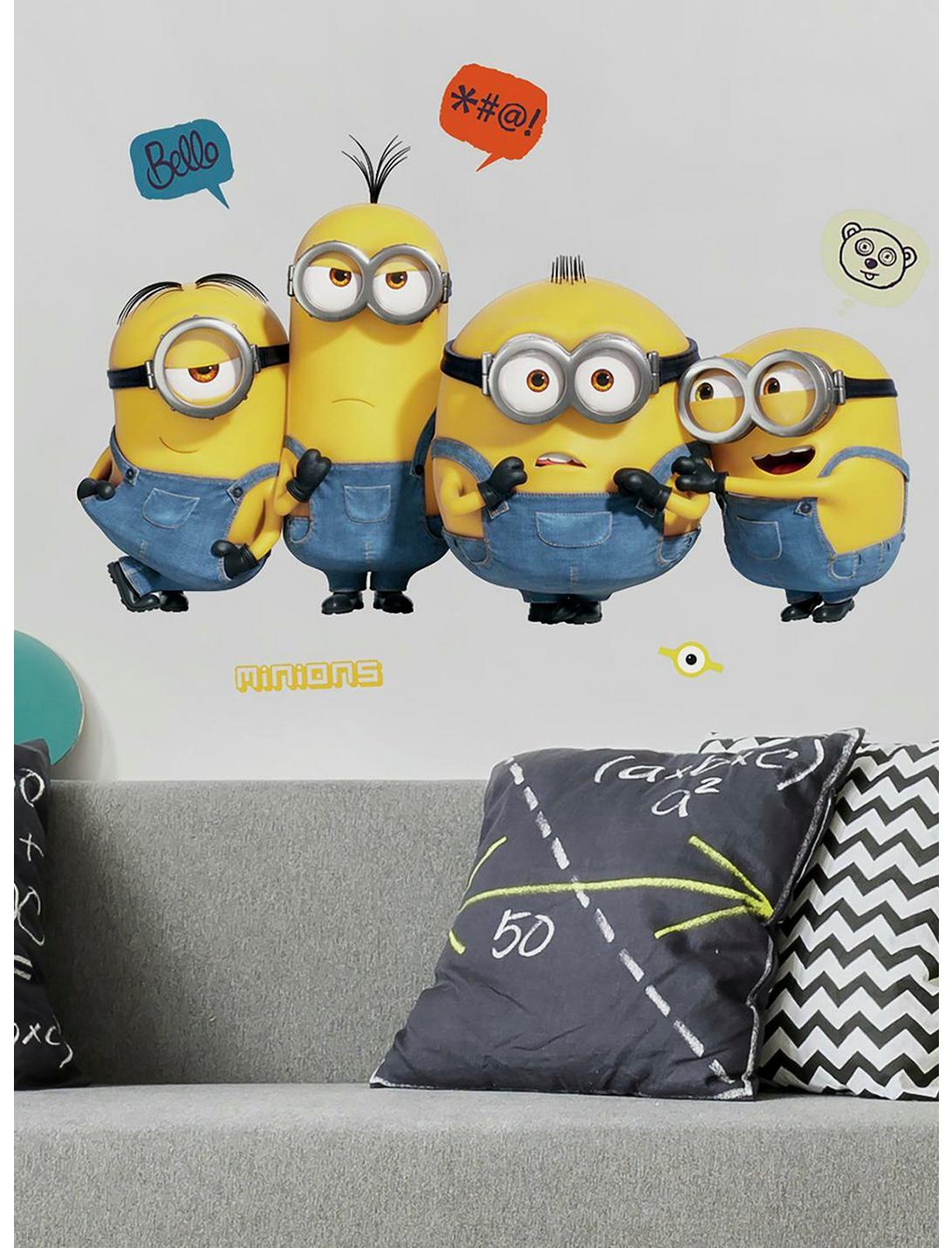Minions: The Rise of Gru Giant Peel and Stick Wall Decals, , hi-res