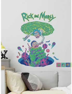 Plus Size Rick And Morty Portal Peel And Stick Giant Wall Decals, , hi-res