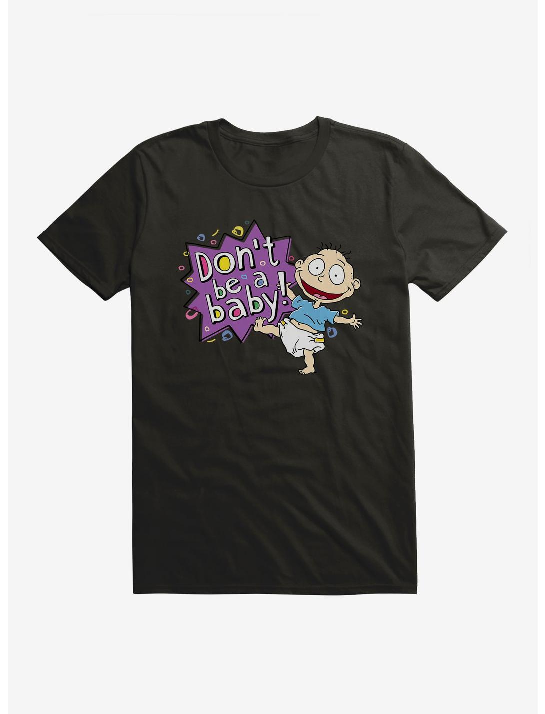 Rugrats Tommy Don't Be A Baby T-Shirt, BLACK, hi-res