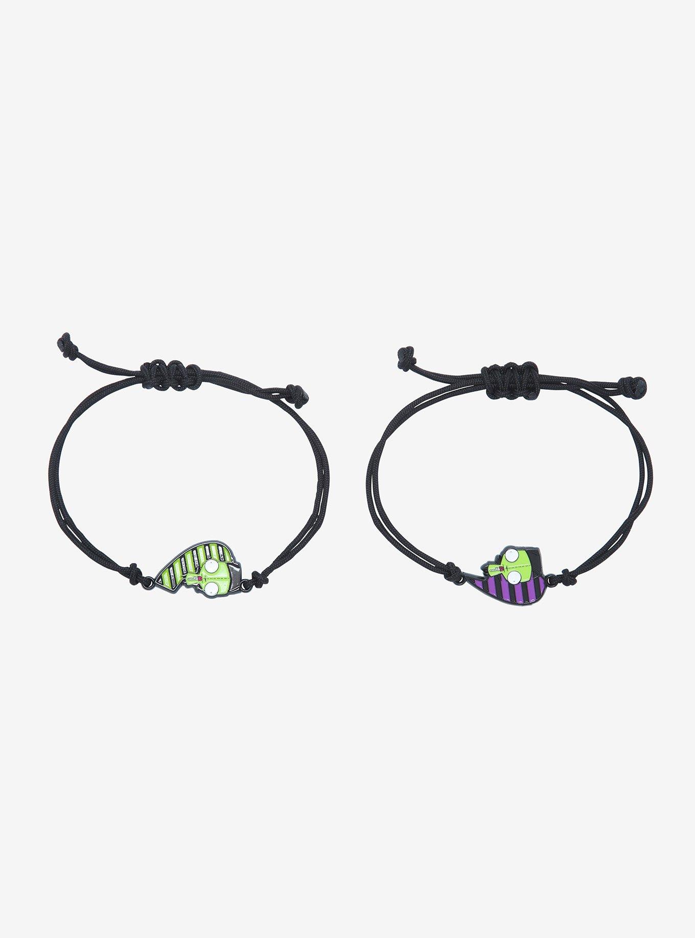 Invader Zim GIR Broken Hearts Bestie Bracelet Set, , hi-res