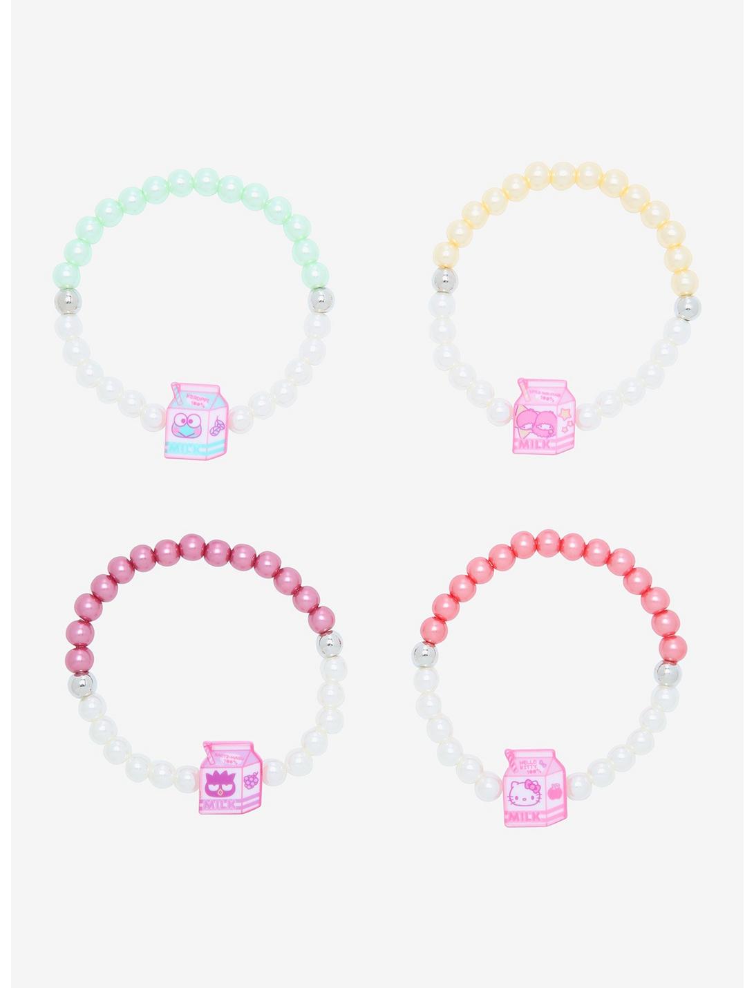 Hello Kitty & Friends Faux Pearl Bracelet Set, , hi-res