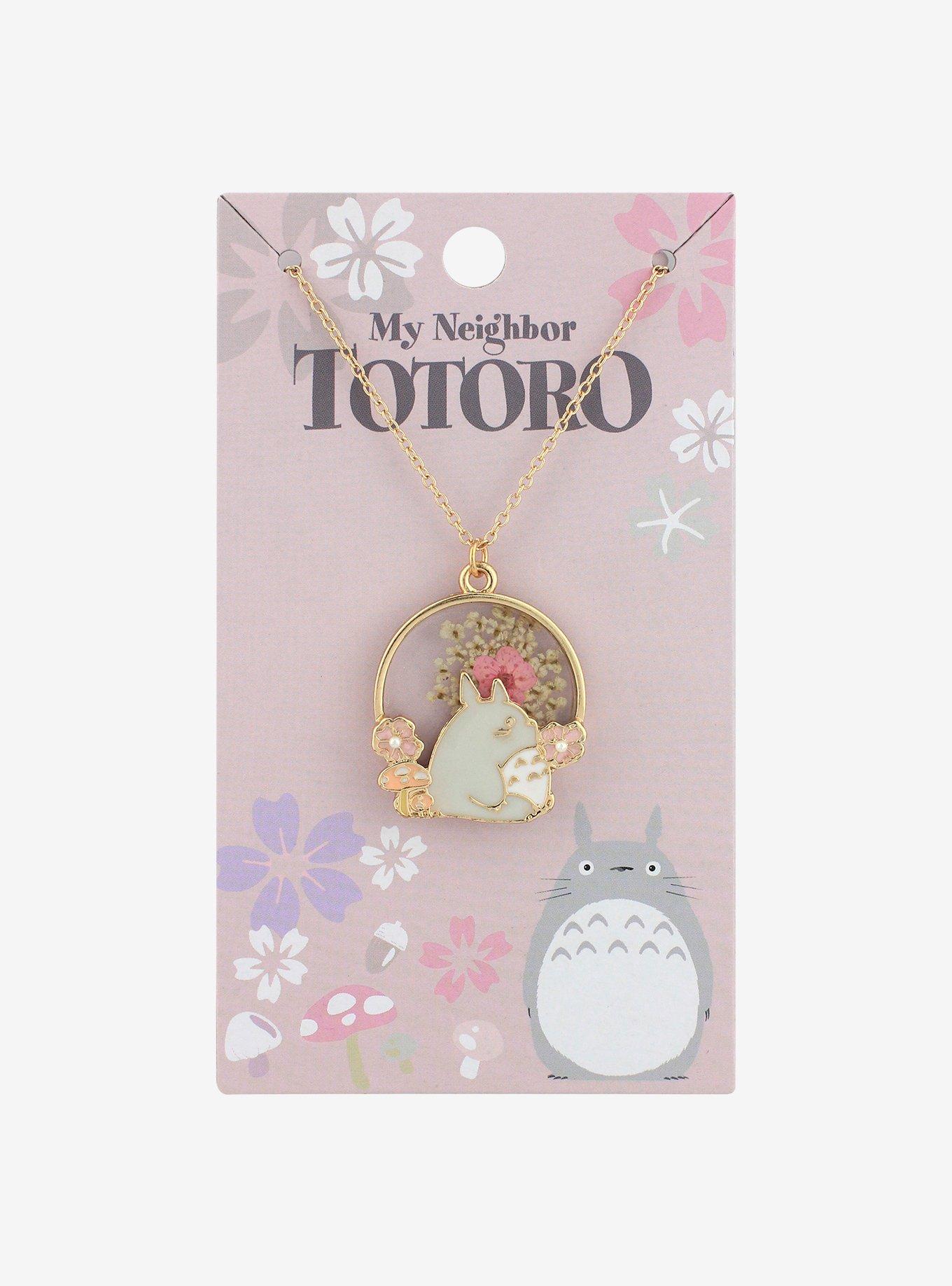 Studio Ghibli My Neighbor Totoro Dried Flower Pendant Necklace, , hi-res