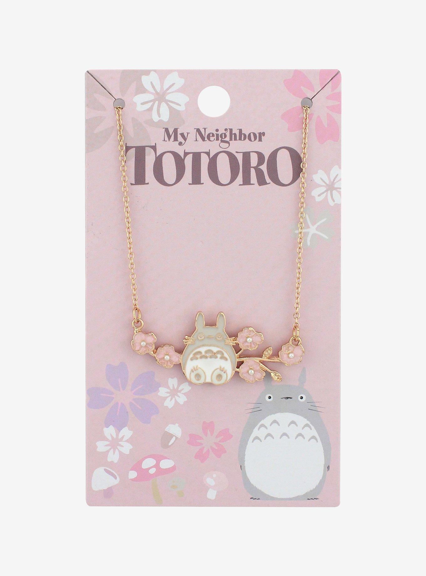 Studio Ghibli My Neighbor Totoro Sakura Branch Necklace, , hi-res