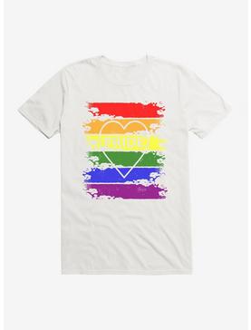 iCreate Pride Rainbow Heart T-Shirt, , hi-res