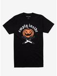 Empty Inside Pumpkin Jack-O-Lantern T-Shirt, MULTI, hi-res