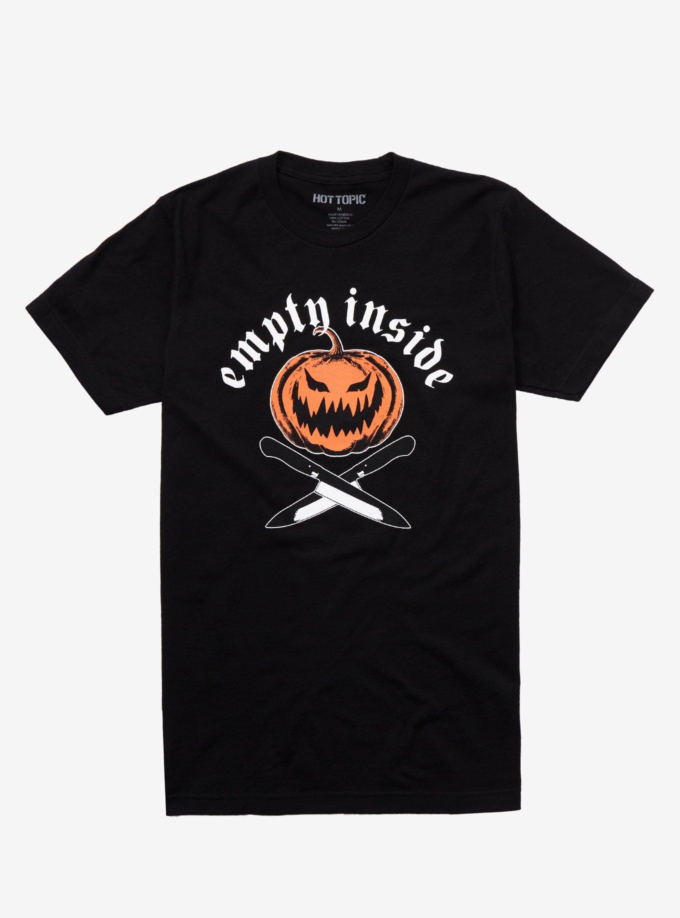 Empty Inside Pumpkin Jack-O-Lantern T-Shirt, MULTI, hi-res