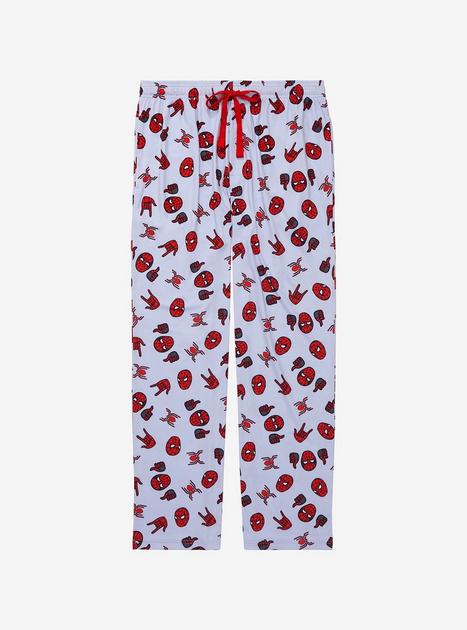 Spider-Man Mask & Hands Allover Print Sleep Pants - BoxLunch Exclusive ...
