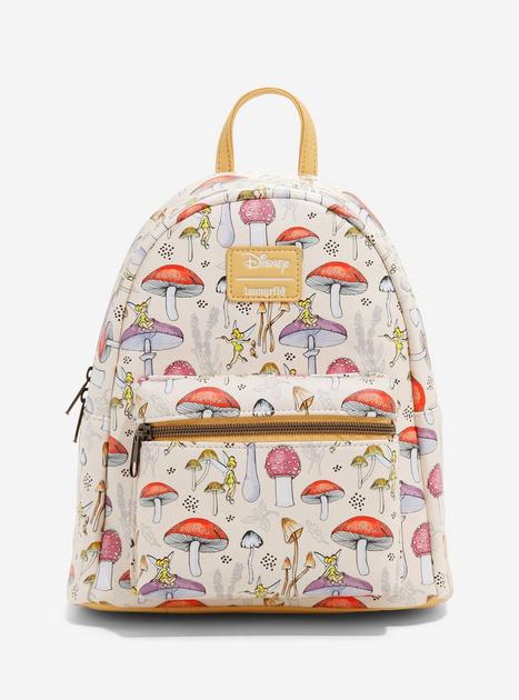 Loungefly Disney Peter Pan Tinker Bell Mushroom Mini Backpack Hot Topic