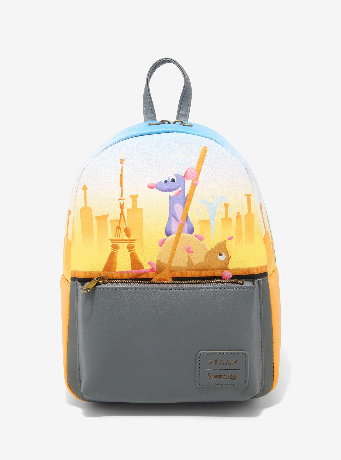 Loungefly Ratatouille AOP Mini Backpack Disney Pixar Vegetables Bag