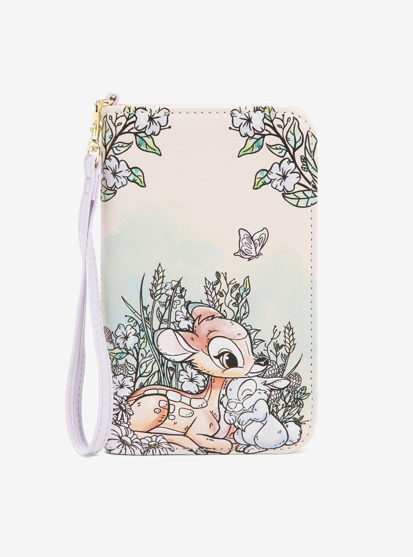 Loungefly Disney Bambi Forest Friends Tech Wallet