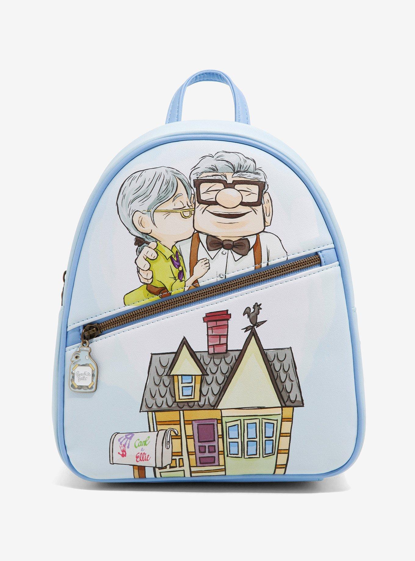 Loungefly Disney Pixar Up Carl & Ellie Adventure Crossbody Bag - BoxLunch  Exclusive