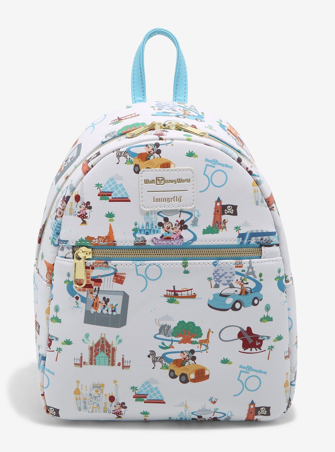 Loungefly Walt Disney World 50th Anniversary Mini Backpack