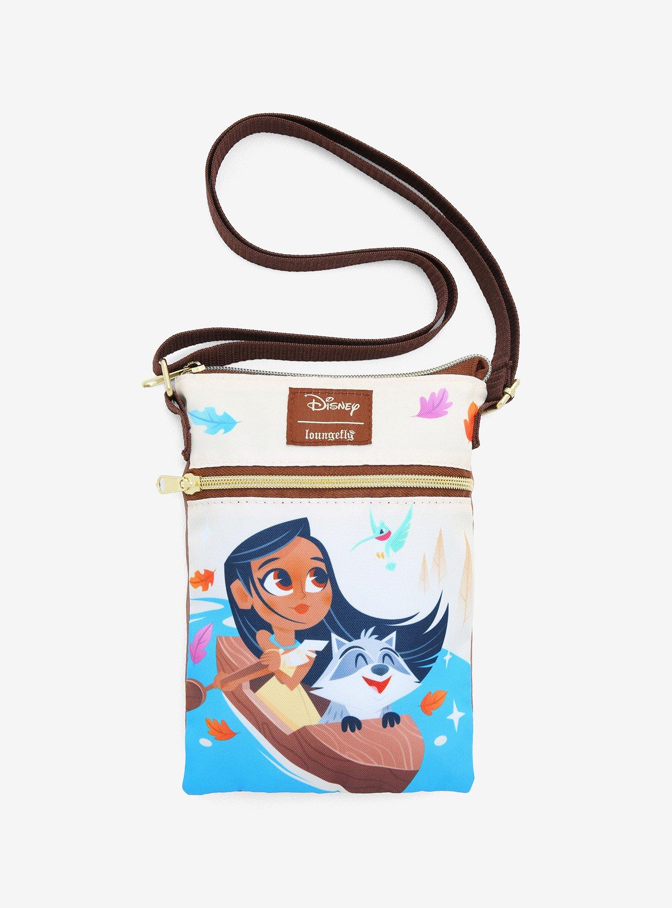 Loungefly Pocahontas Chibi Characters Passport Crossbody Bag Hot Topic