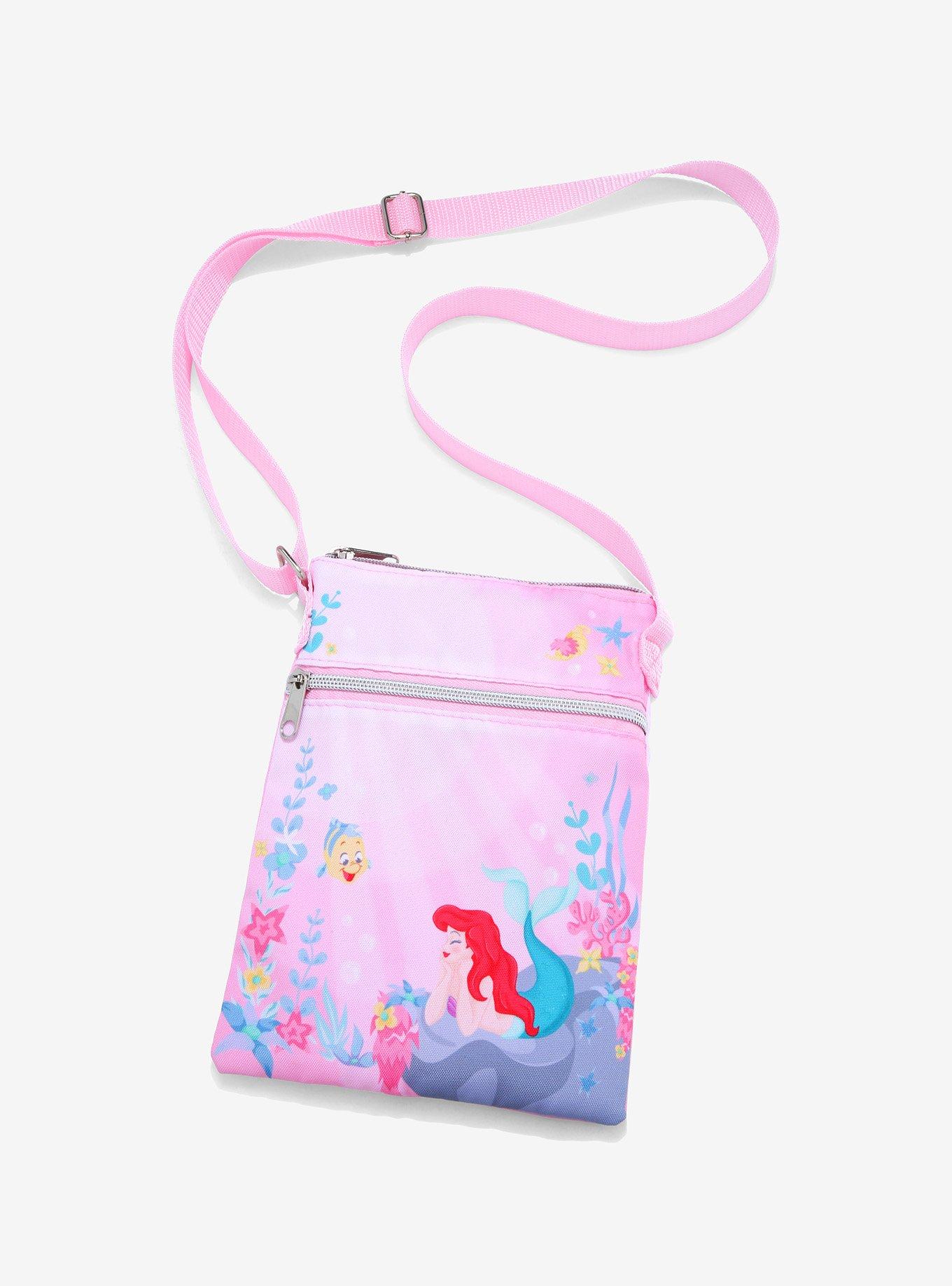 Loungefly Disney The Little Mermaid Underwater Daydream Passport Crossbody Bag, , hi-res