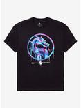 Mortal Kombat Sub-Zero Logo T-Shirt, BLACK, hi-res