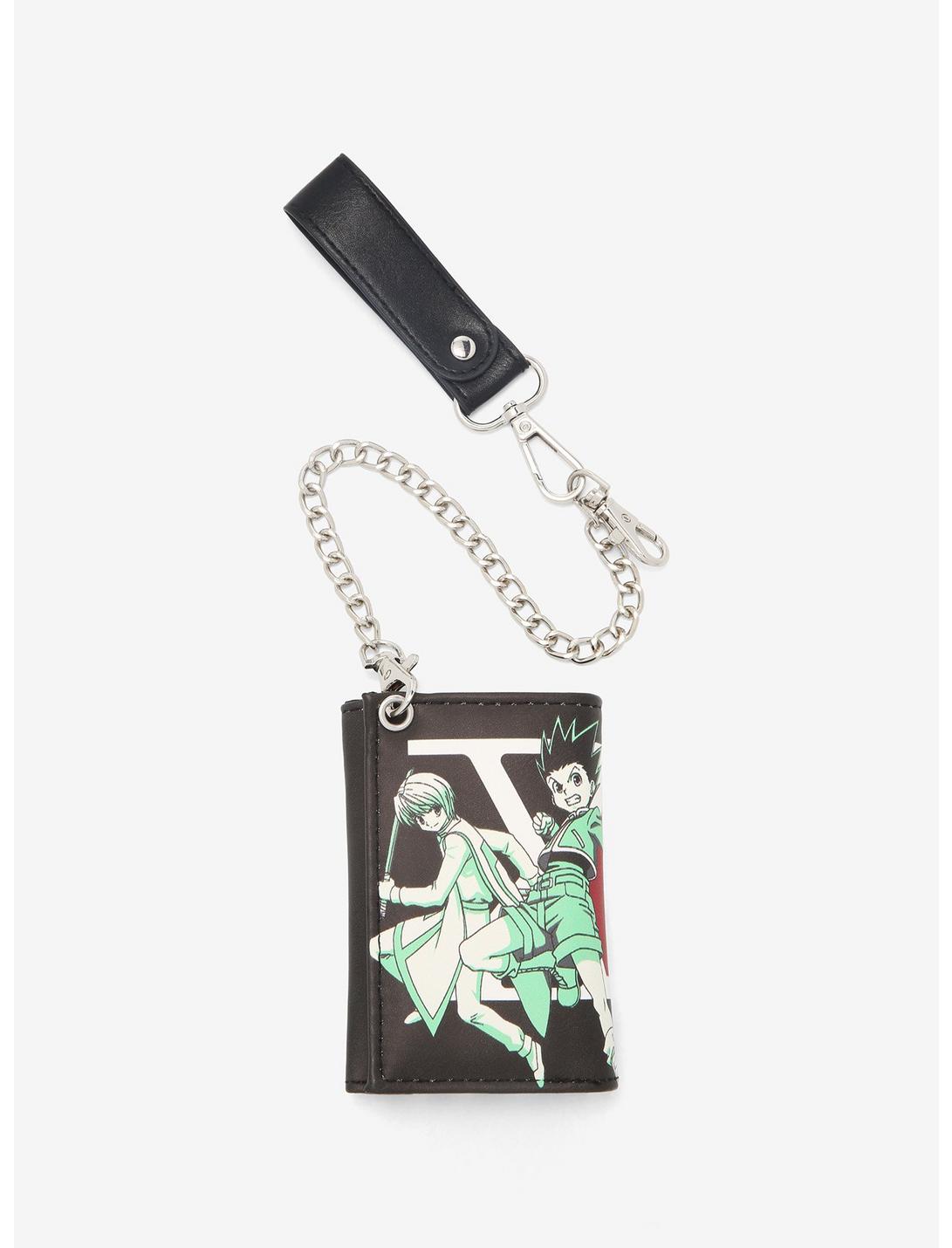Hunter X Hunter Group Trifold Chain Wallet, , hi-res
