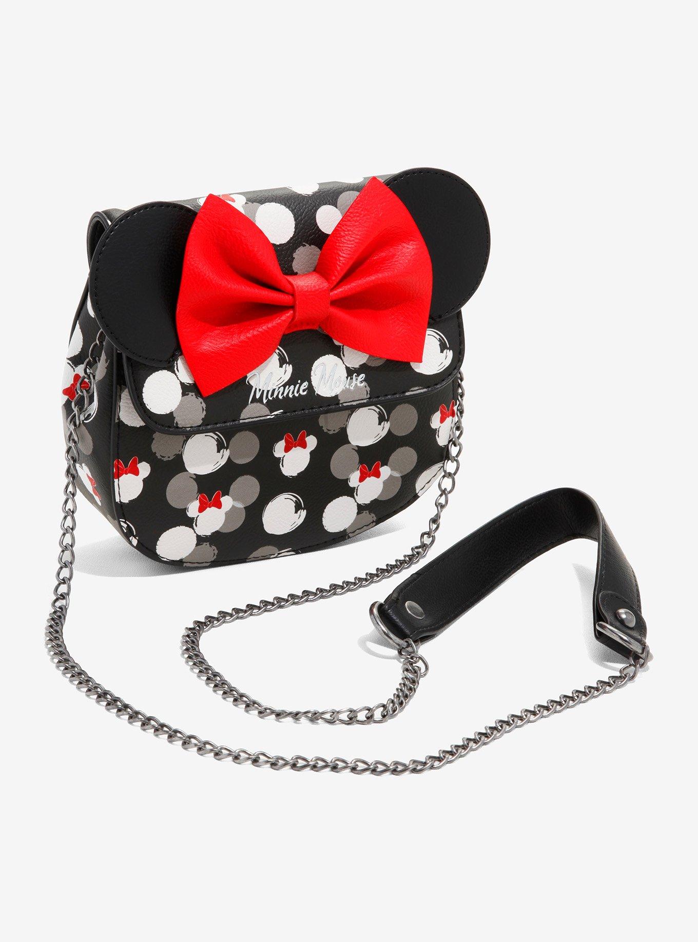 Disney Minnie Mouse Big Bow Crossbody Bag