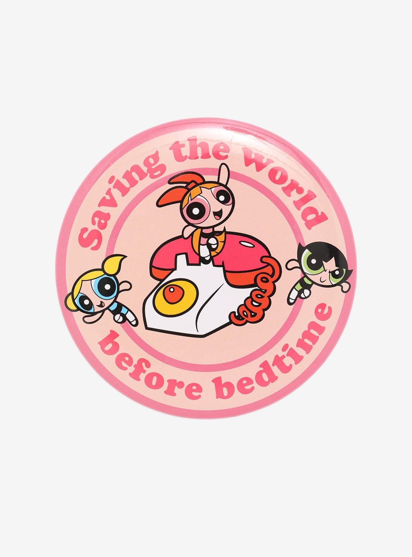 The Powerpuff Girls Hotline 3 Inch Button, , hi-res