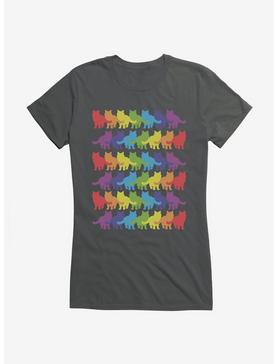 iCreate Pride Cat Rainbow T-Shirt, , hi-res