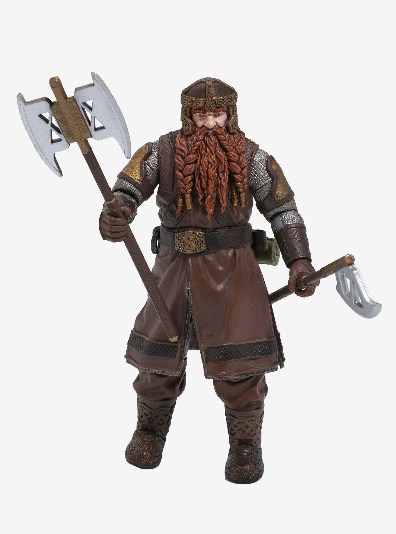 Diamond Select Toys The Lord of the Rings Deluxe Action Figure Gimli Figure, , hi-res