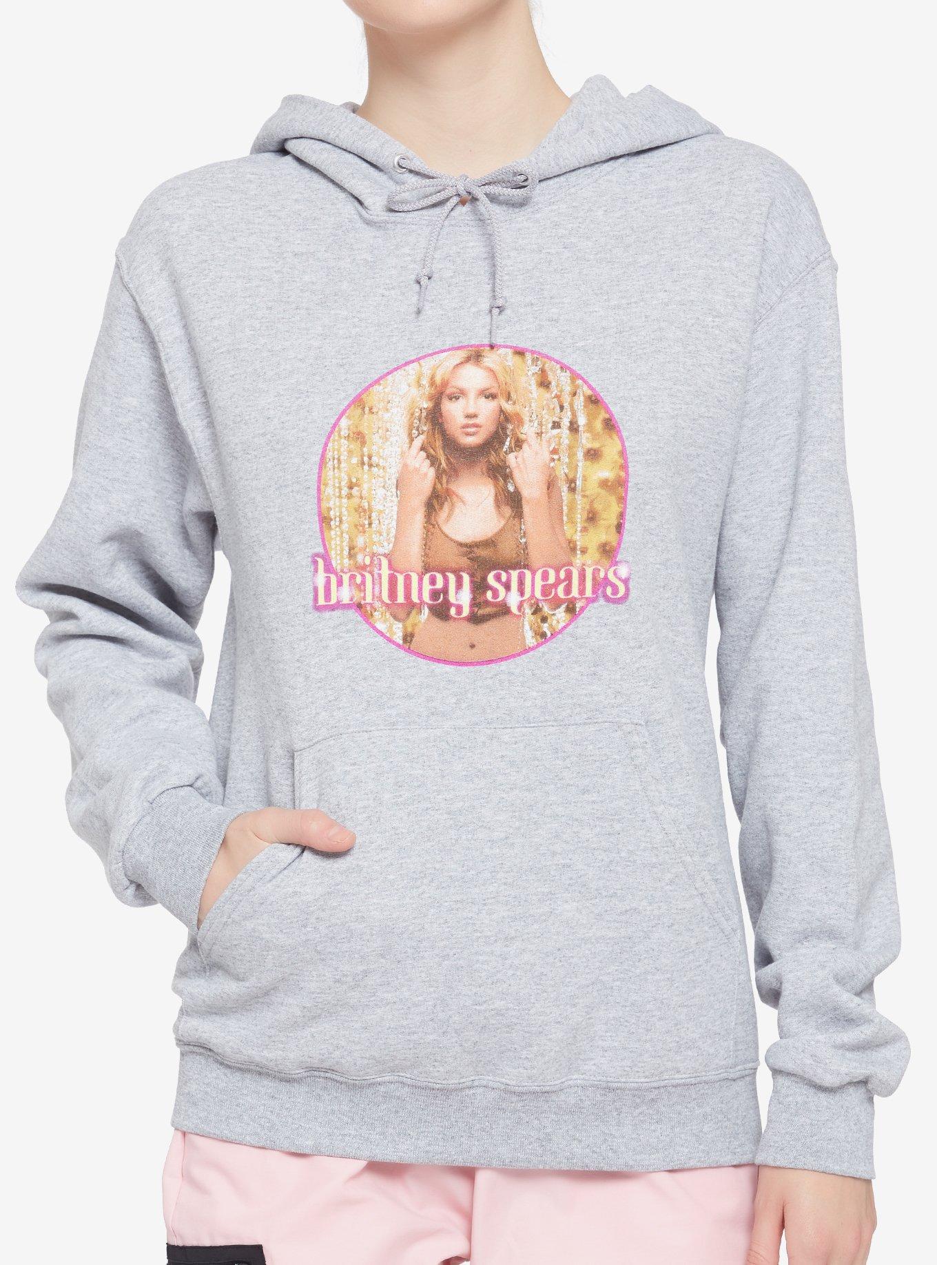 Britney Spears Oops!... I Did It Again Tour Girls Hoodie, GREY HEATHER, hi-res