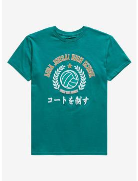 Haikyu!! Aoba Johsai High School Volleyball Crest Women's T-Shirt - BoxLunch Exclusive, , hi-res