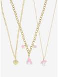 My Melody Sakura Layering Chain Necklace Set, , hi-res