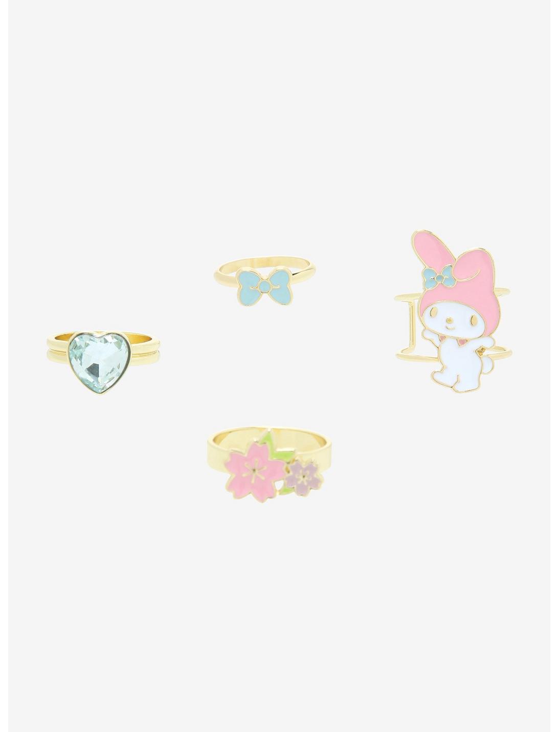 My Melody Sakura Ring Set, , hi-res