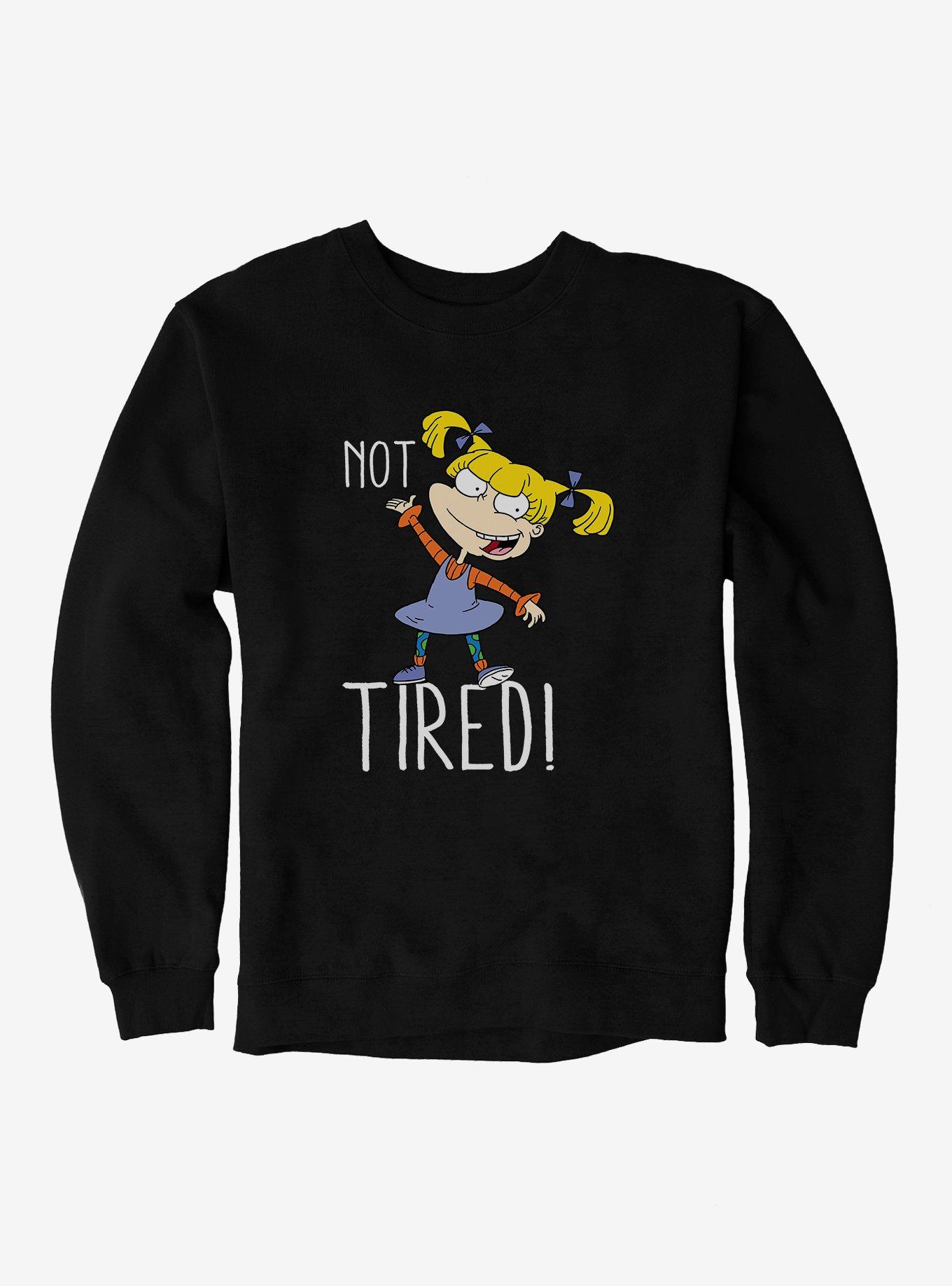 Plus Size Rugrats Angelica Not Tired Sweatshirt, , hi-res